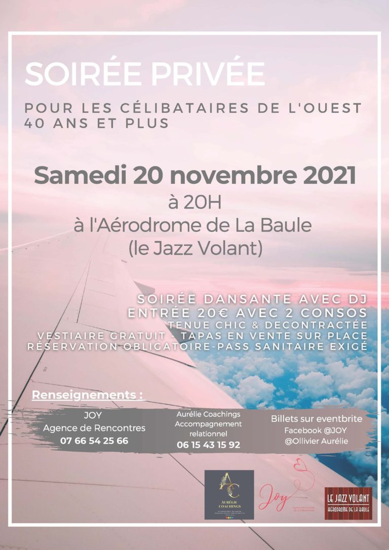 Soirée Célibataires de plus de 40 ans Joy Soirée Célibataires de plus de 40 ans Joy